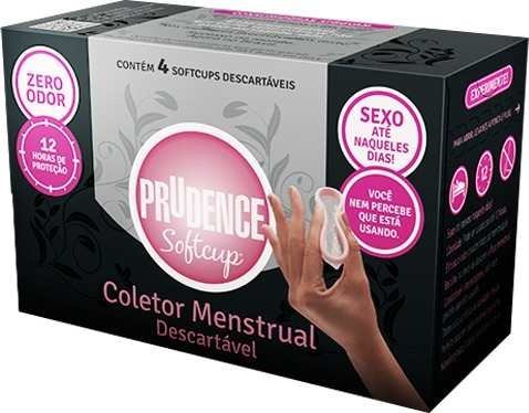 Prudence Softcup Coletor Menstrual C/4