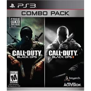 PS3 - Call Of Duty Black Ops I Call Of Duty Black Ops II Combo Pack