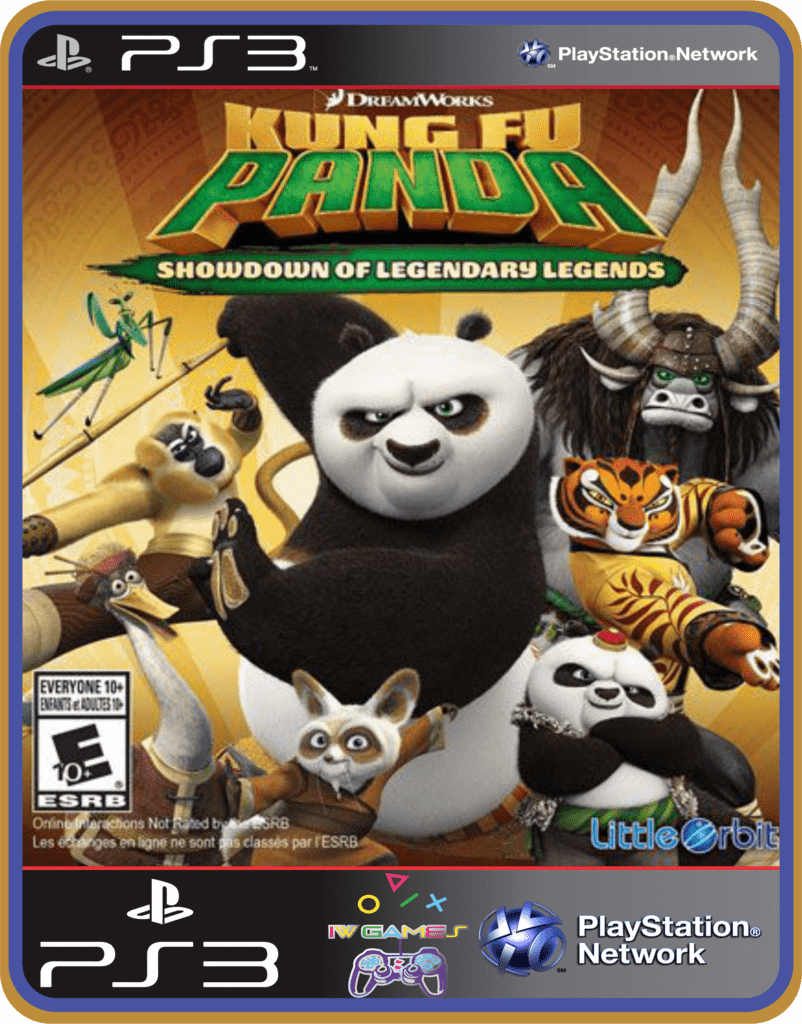Ps3 Kung Fu Panda Showdown Of Legendary - Midia Digital