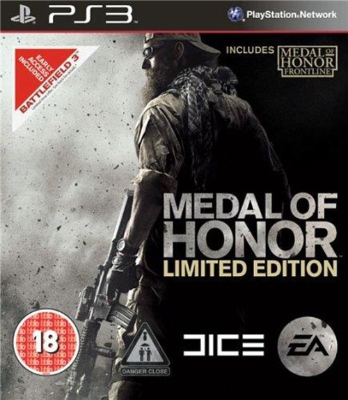 Ps3 - Medal Of Honor Limited Edition (Usado)