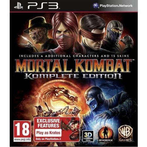 Ps3 Mortal Kombat Komplete Edit.( Usa )