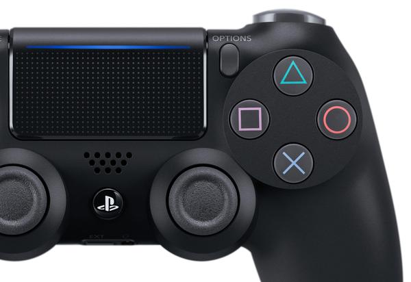 PS4 - Controle Sem Fio Dualshock 4 Preto Modelo Novo - Sony