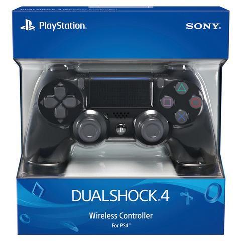 Ps4 - Controle Sem Fio Dualshock 4 Preto Modelo Novo - Sony