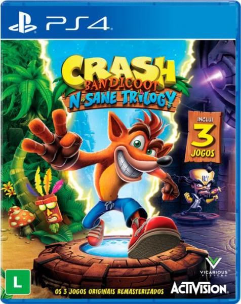 PS4 - Crash Bandicoot N. Sane Trilogy - Activision