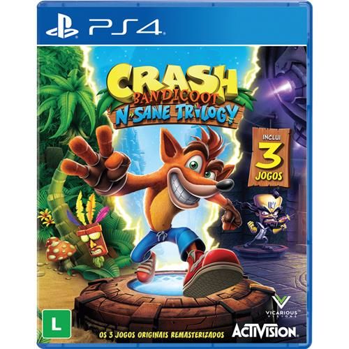 Ps4 Crash Bandicoot Nsane Trilogy - Activision