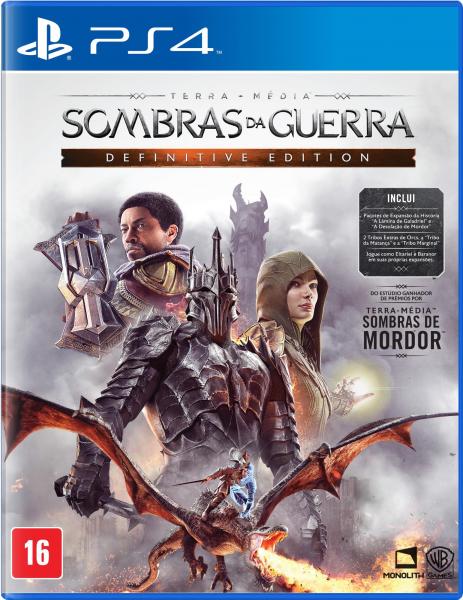 PS4 - Terra-Média: Sombras da Guerra Definitive Edition - Warner