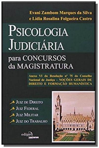 Psicologia Judiciária para Concursos da Magistratura - Edipro