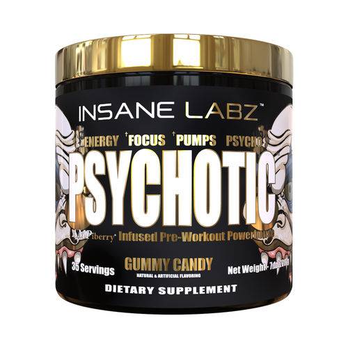 Tudo sobre 'Psychotic Gold (35 Doses) Insane Labz - Gummy Candy'