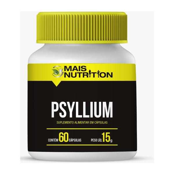 Psyllium 60 Capsulas 60 Caps Mais Nutrition