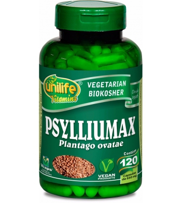 Psylliumax 120 Cápsulas - Psyllium - Unilife