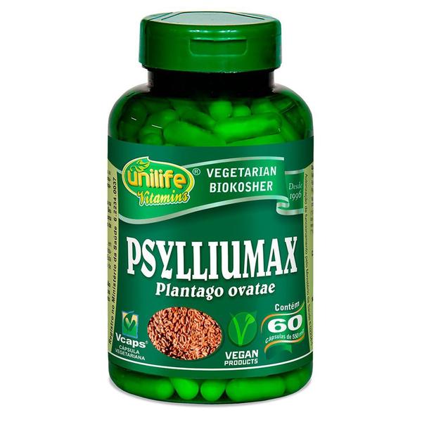 Psylliumax 550mg 60 Cápsulas Unilife