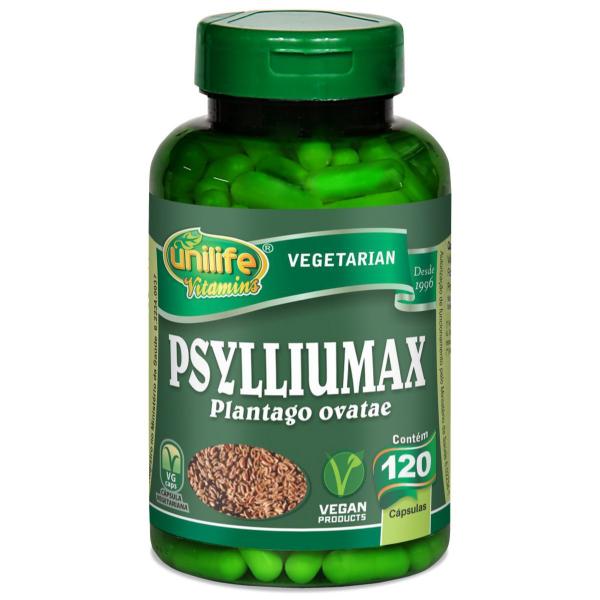 Psylliumax - Psyllium 550mg 120 Cápsulas - Unilife