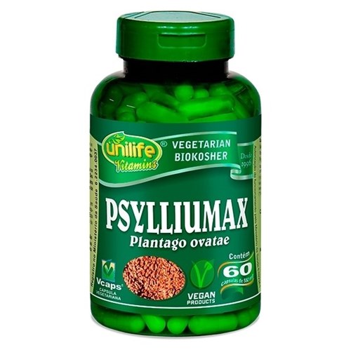 Psylliumax Unilife 60 Cápsulas 550Mg