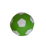 Puff Big Ball Futebol Pop Verde e Branco