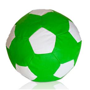 Puff Bola de Futebol Grande - Verde