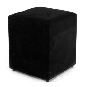 Puff Quadrado Box - Preto