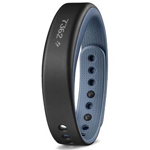 Pulseira Fitness Garmin Resistente à Água com USB e Controle de Sono Bluetooth - Azul - Grande