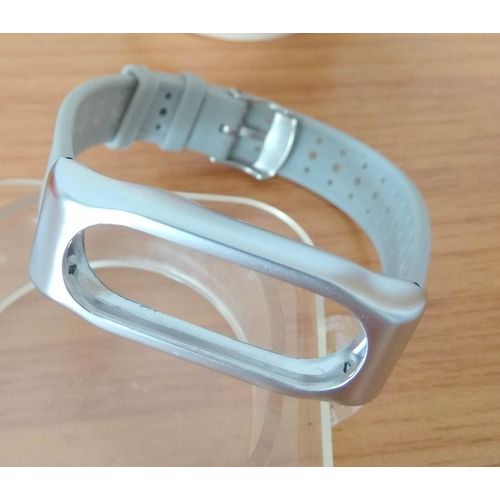 Pulseira para Mi Band 2 Xiaomi Original Mijobs Silicone e Inox