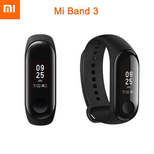 Tudo sobre 'Pulseira Xiaomi Mi Band 3 Curvada Oled Display Smart Watch Fitness Batimentos Miband3'