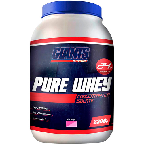 Pure Whey Concentrated Isolate 2,3kg Giants - Morango