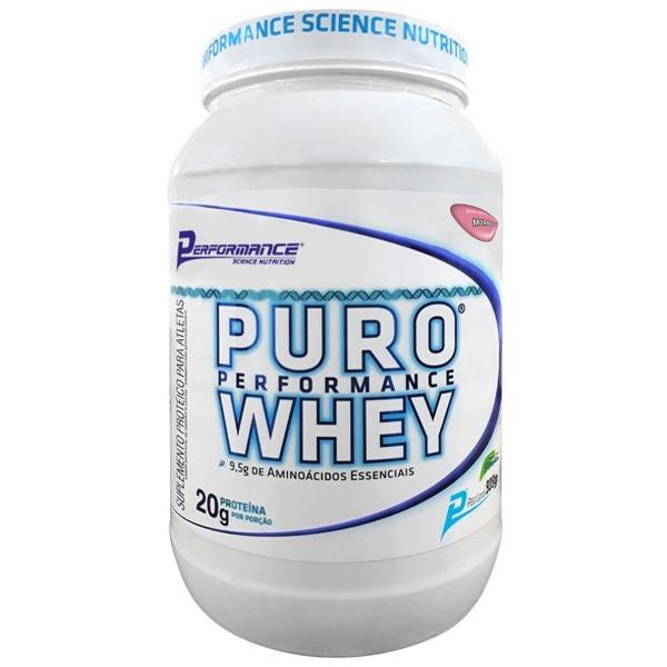 Puro Performance Whey (900g) - Sabor Morango - Performance Nutrition