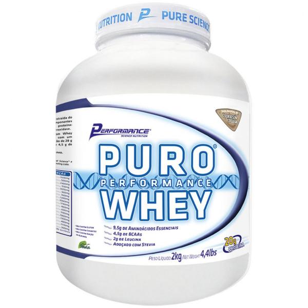 Puro Performance Whey (2kg) - Sabor Cookies - Performance Nutrition