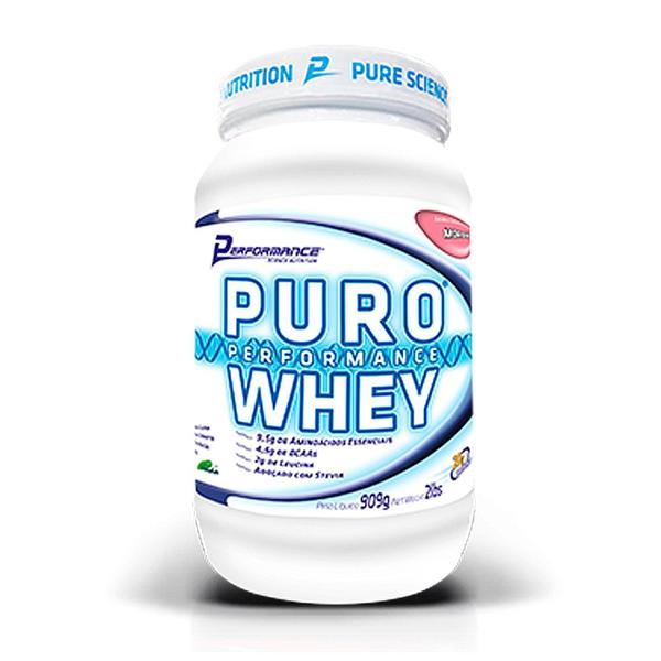 Puro Whey 909g Baunilha Performance Nutrition - Performance Nutrition