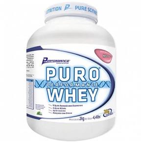 Puro Whey - 2kg - Performance Nutrition - MORANGO