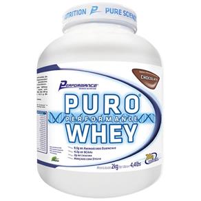 Puro Whey (2Kg) - Performance Nutrition - Sabor: Baunilha