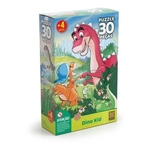 Puzzle 30 Peças Dino Kid Grow