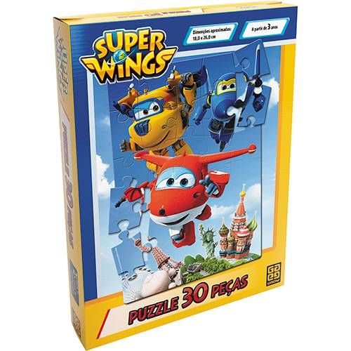Puzzle 30 Pecas Super Wings Grow 3324