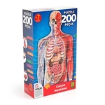 Puzzle 200 peças Corpo Humano - Grow