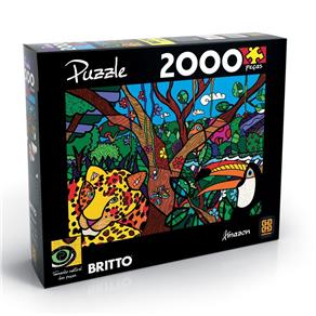 Quebra-Cabeça 2000 Peças - Romero Britto Amazon