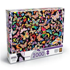 Puzzle 2000 Peças Borboletas