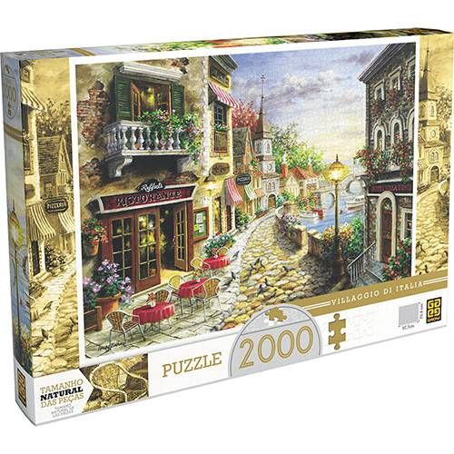 Puzzle 2000 Peças Villaggio D'italia Grow 3091