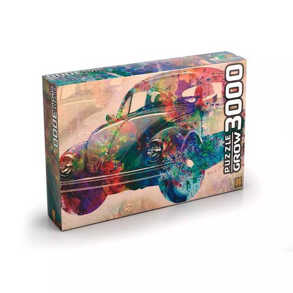 Puzzle 3000 Peças - Vintage Car - Grow