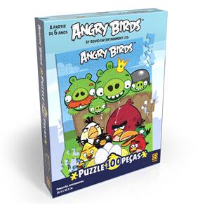 Puzzle 100 Peças Angry Birds