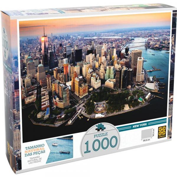 Puzzle 1000 Peças New York - Grow