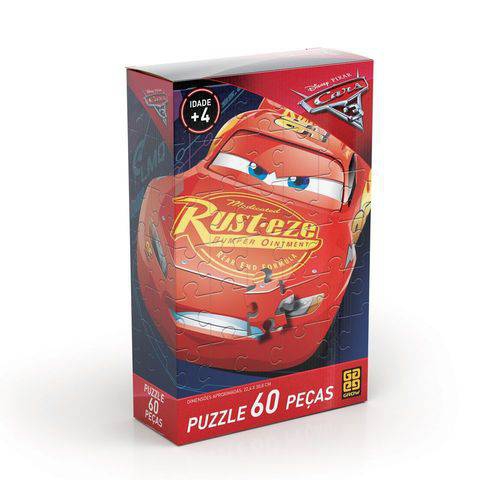 Puzzle 60 Pecas Carros GROW 2620