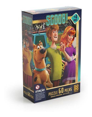 Puzzle 60 Peças Scooby-doo Grow