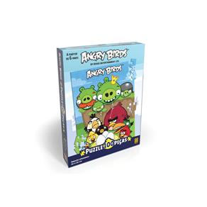 Puzzle Angry Birds 100 Peças - Grow