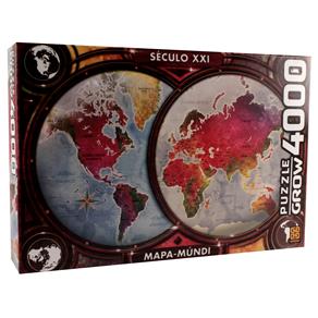 Puzzle Grow Mapa Mundi - 4000 Peças