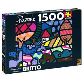 Puzzle Grow Romero Britto 02623 - 1500 Peças
