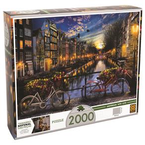 Puzzle Grow Verão em Amsterdã - 2000 Peças