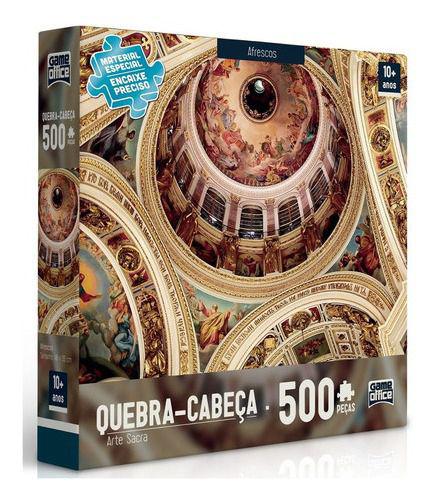 Puzzle Quebra Cabeça 500 Peças Arte Sacra Toyster Original