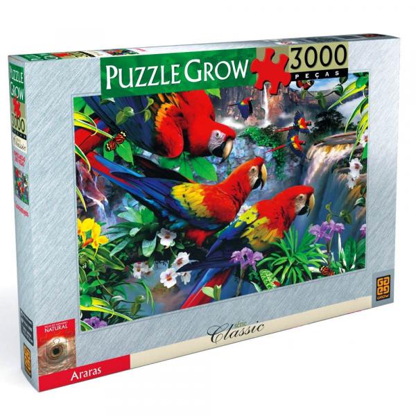 Puzzle Série Classic Araras 3000 Peças - Grow - Grow