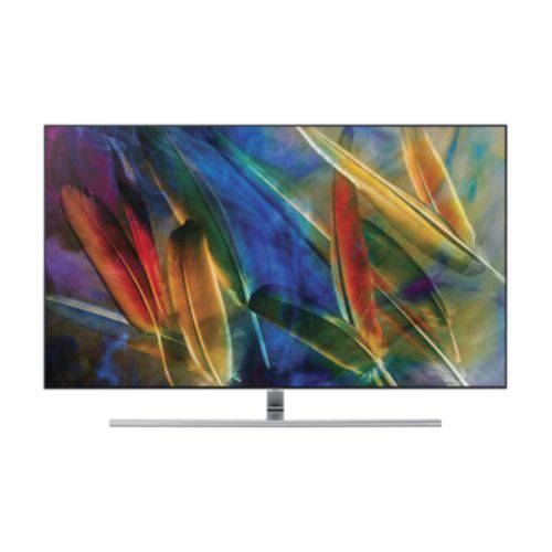 QLED TV 65" UHD 4K Samsung QN65Q7FAMGXZD com Tela de Pontos Quânticos e HDR1500, QSTYLE. 4 HDMI, 3 USB.