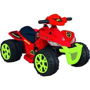 Quadriciclo Adventure EL 6V - Vermelho - Brinquedos Bandeirante