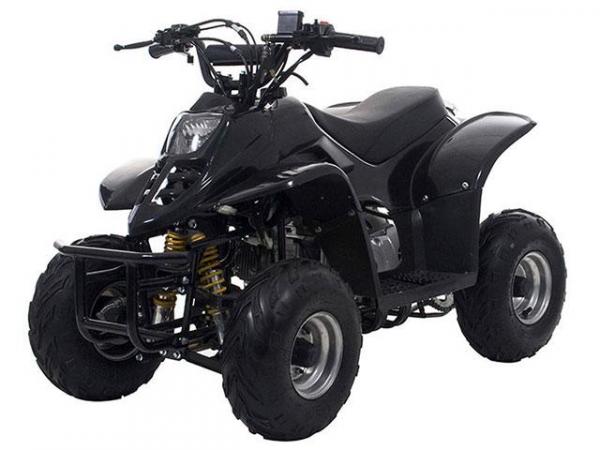 Tudo sobre 'Quadriciclo Bull Motors BK ATV504 - à Gasolina à Óleo 50cc Preto'