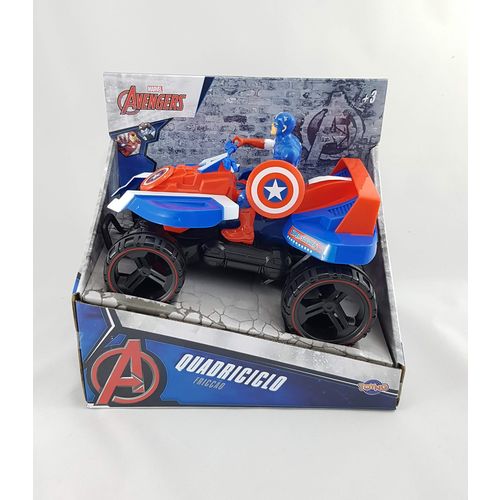 Quadriciclo Fricção Capitão América Marvel Avengers